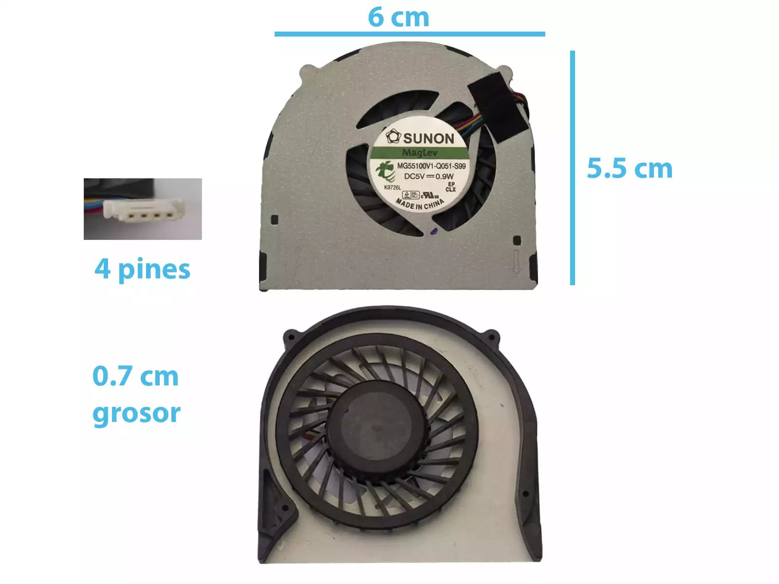 Cooler Acer 4810T 5810TZ 4810 MS2271 — imagen 1