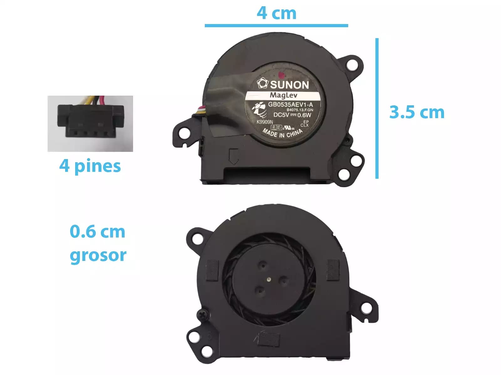 COOLER ACER ZA3 A0751h A0951 AO751 — imagen 1