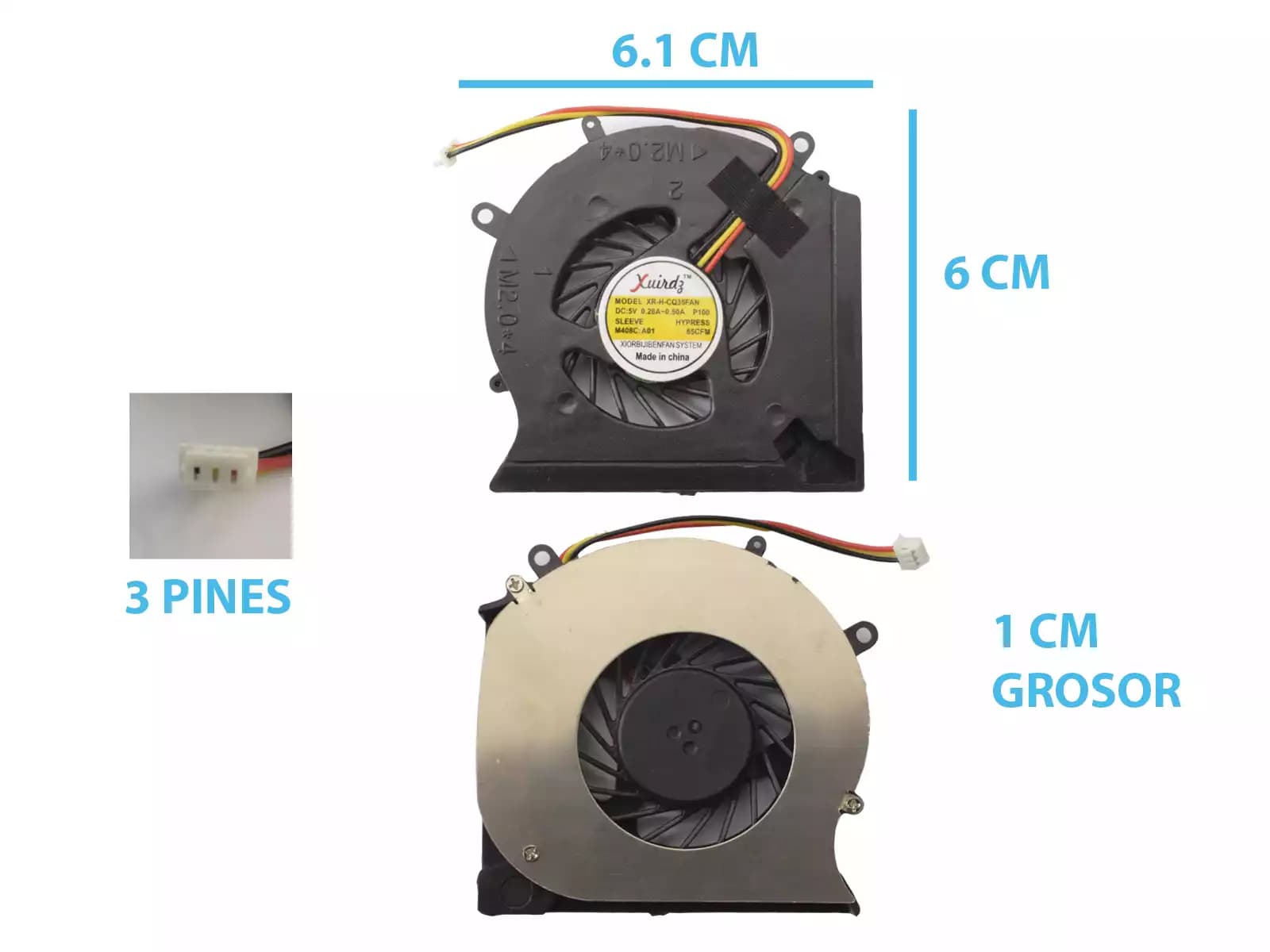 Cooler HP CQ35 CQ36 DV3-2100 2200 DV3Z DV3Z-1100 — imagen 1