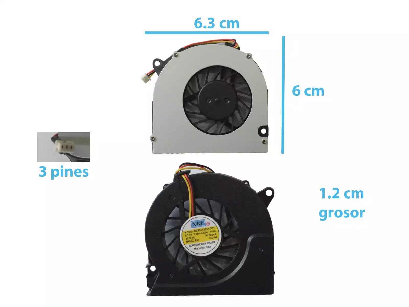 Cooler HP 6520S 540 541 NX6310 NX6330 NX6325 6715S — imagen 1
