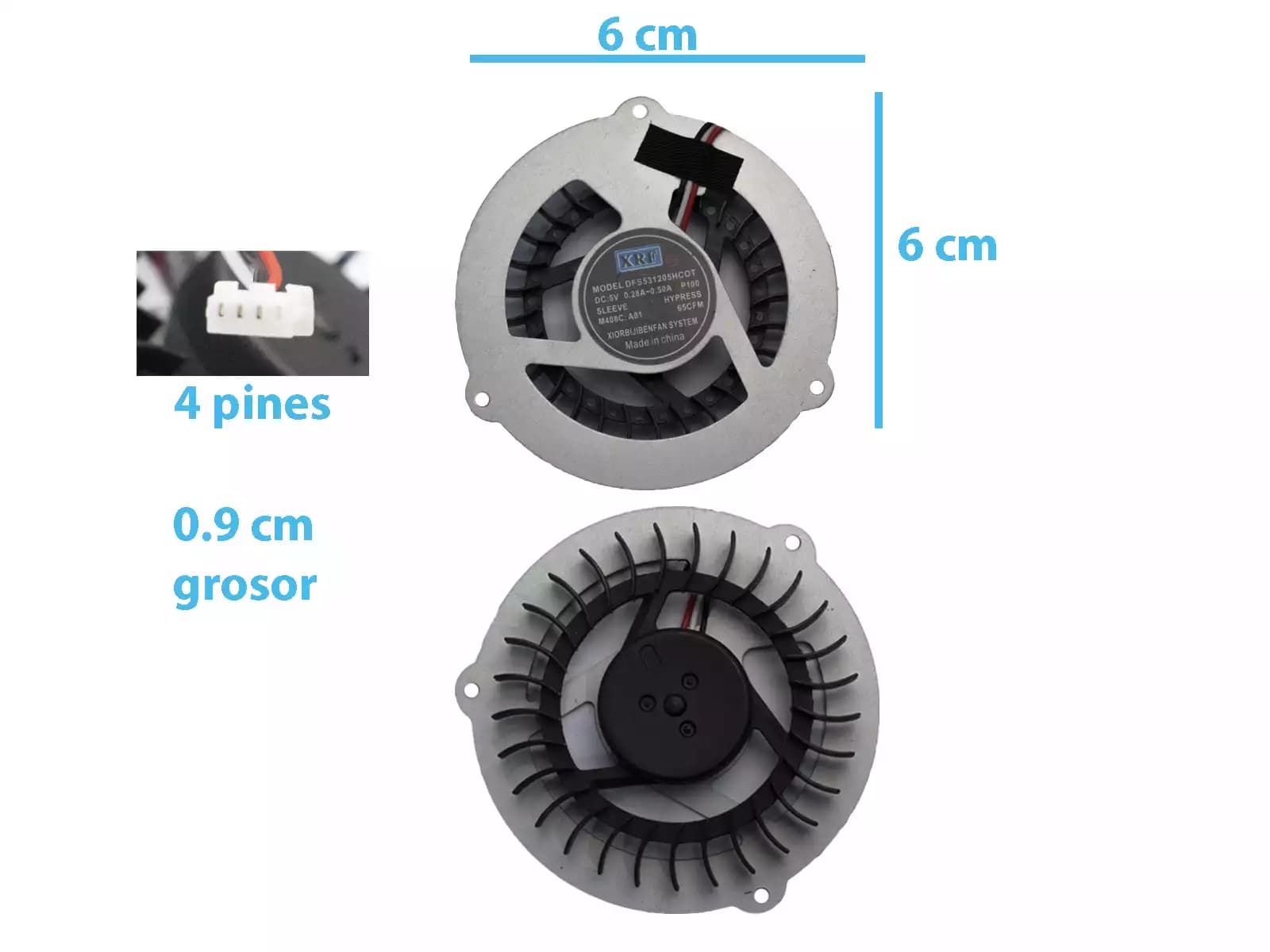 Cooler Samsung R518 R519 R520 R522 R463 R467 R468 R470 R517 R425 — imagen 1