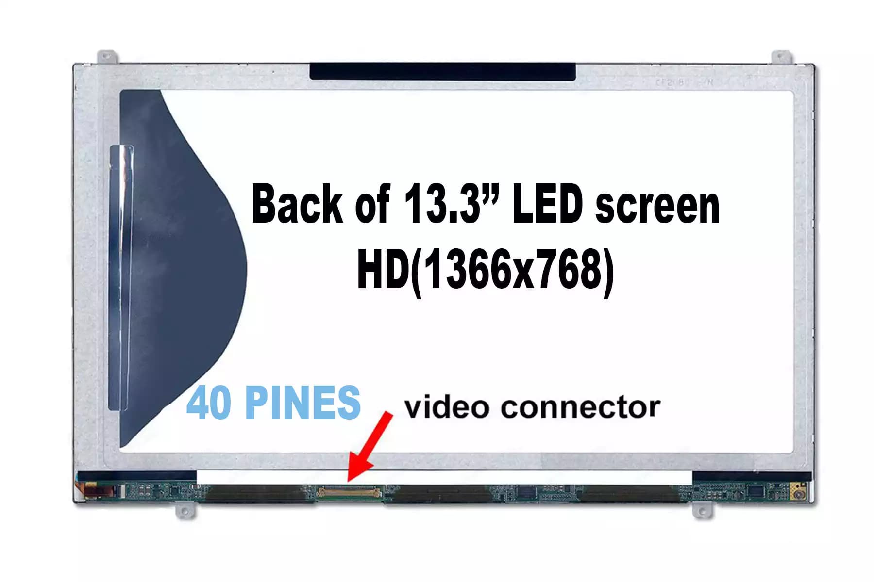 PANTALLA 13.3 LED SEMI SLIM — imagen 1