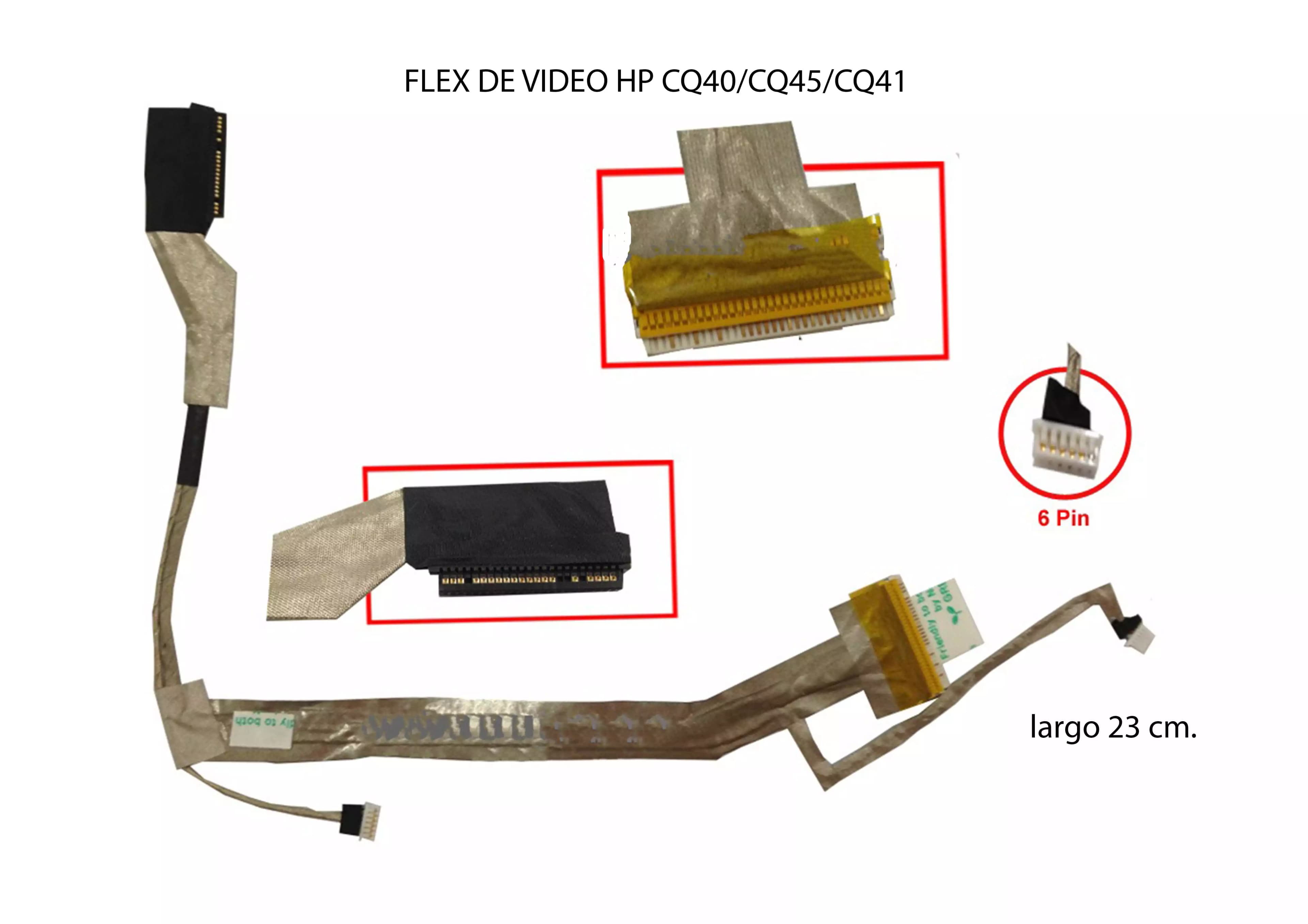 FLEX DE VIDEO HP CQ40/CQ45/CQ41 DC02000IS00 — imagen 1