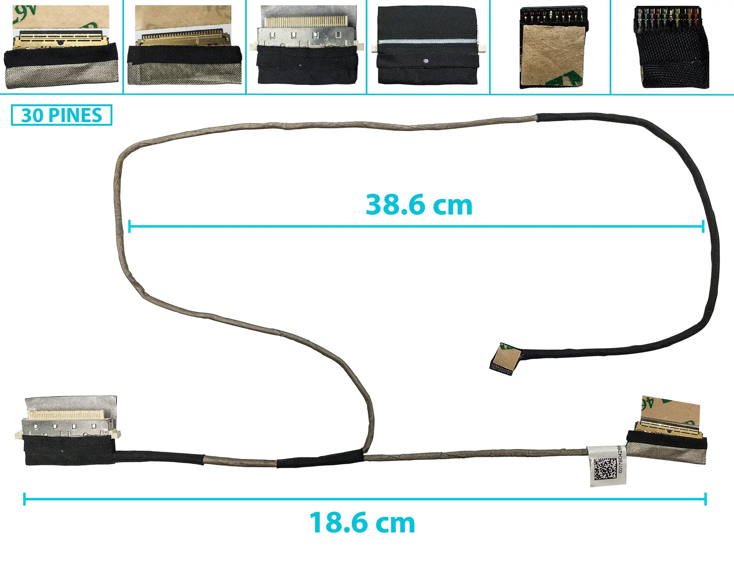 FLEX DE VIDEO HP 840 G1 6017B0428601 (30 PINES) — imagen 1