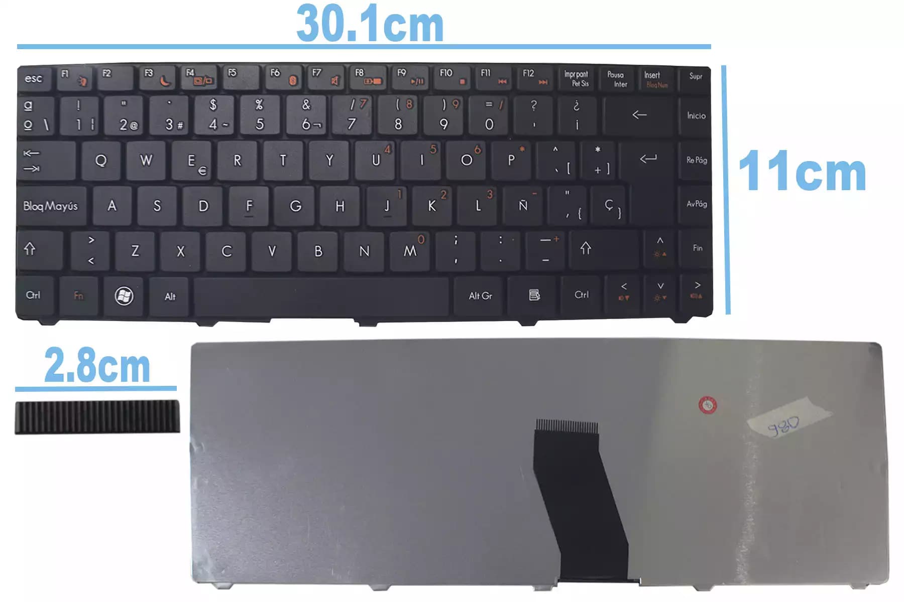 TECLADO ACER 4732 SP — imagen 1