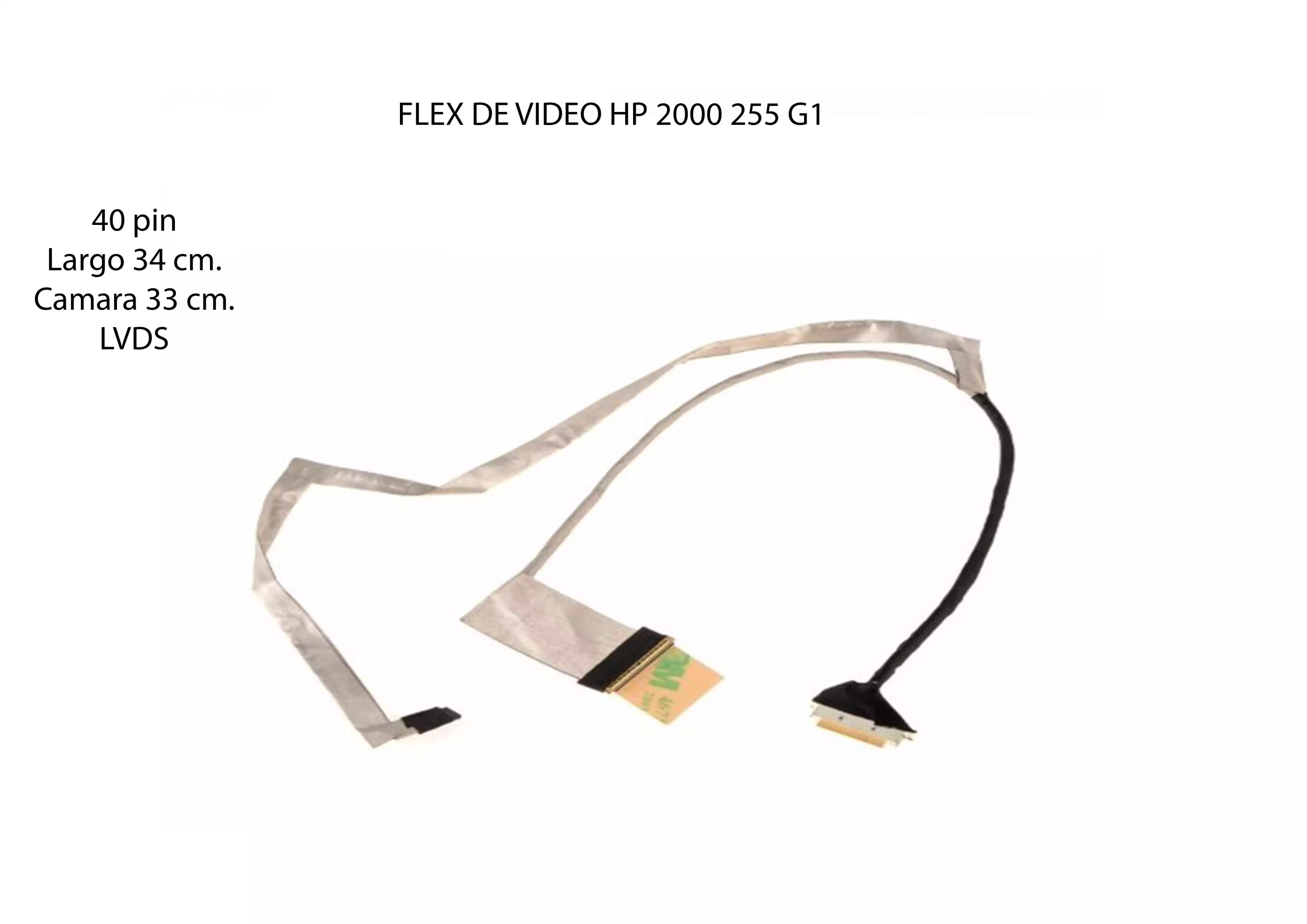 FLEX DE VIDEO HP 2000 255 G1 6017B0373701 — imagen 2