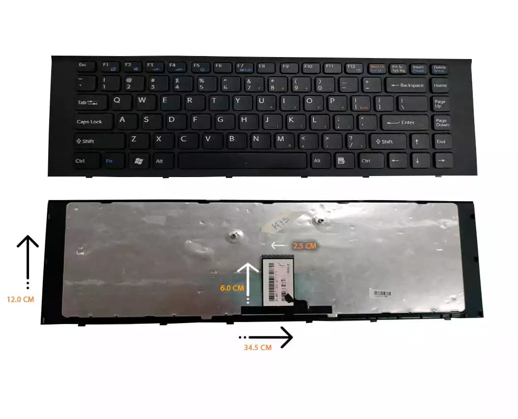 TECLADO SONY VPC-EG NEGRO US — imagen 1
