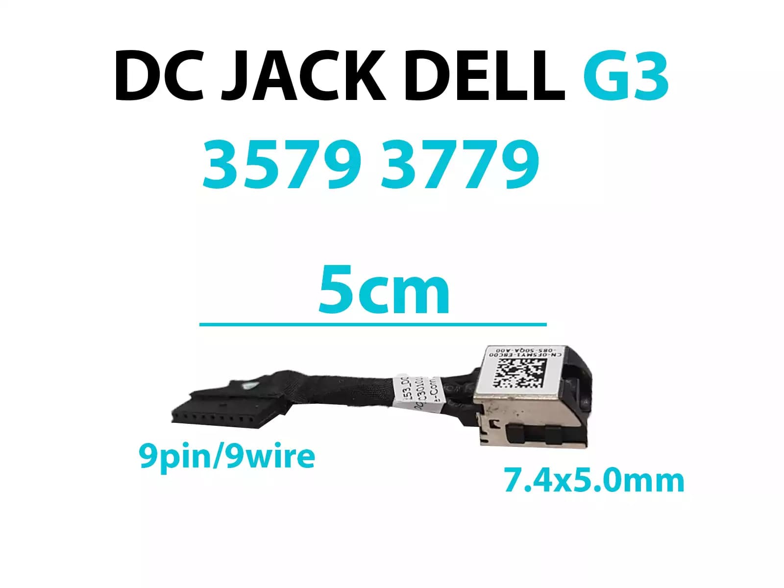 DC Jack HP DV6 I7 CON CABLE — imagen 1