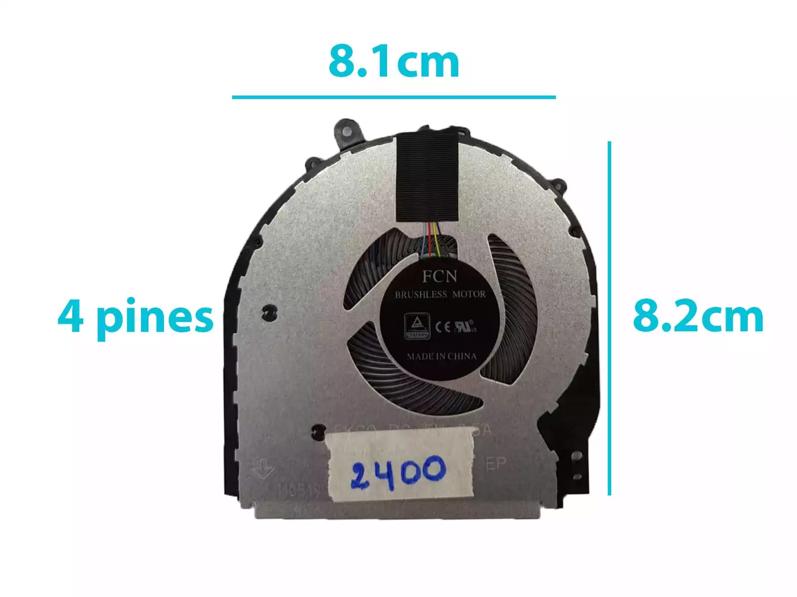 COOLER HP 14-CD 14-CD0003DX 14m-CD 14m-CD0003DX (4 LINES) — imagen 1