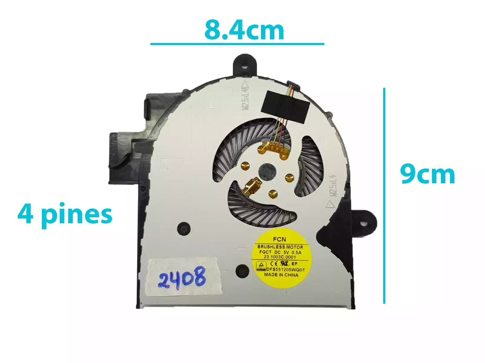 COOLER HP M6-W102Dx M6-W M6-W014DX X360 15-BK (4 LINES) — imagen 1