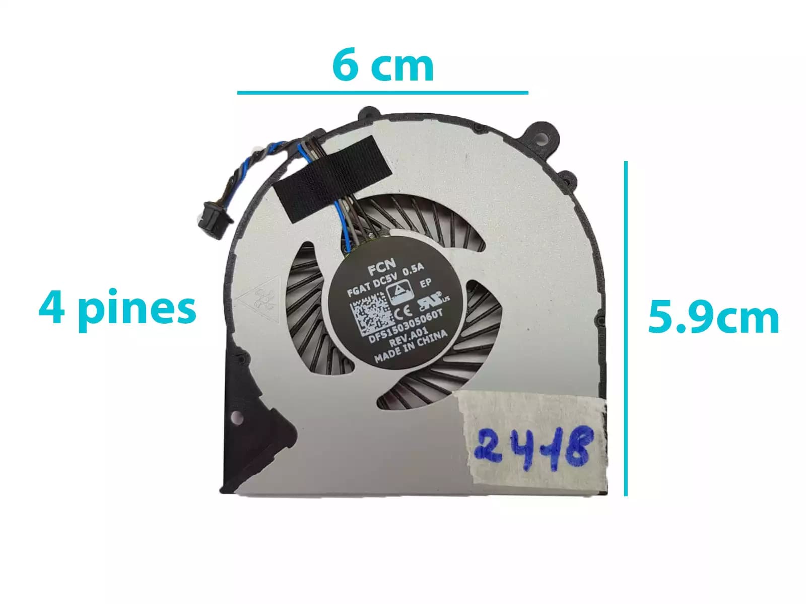 COOLER HP 820 G3 720 725 G3 G4 820 G1 730547-001 821691-001 (4 LINES) — imagen 1