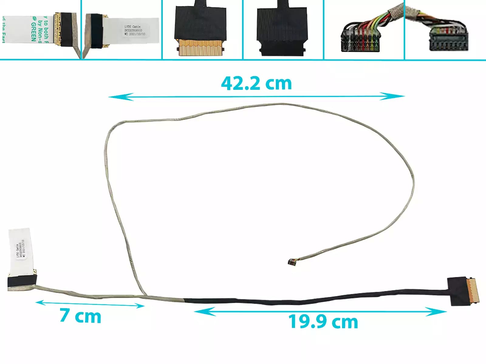 FLEX DE VIDEO LENOVO IDEAPAD 110-15ACL 110-15IBR DC02C009910 30 PINES — imagen 1