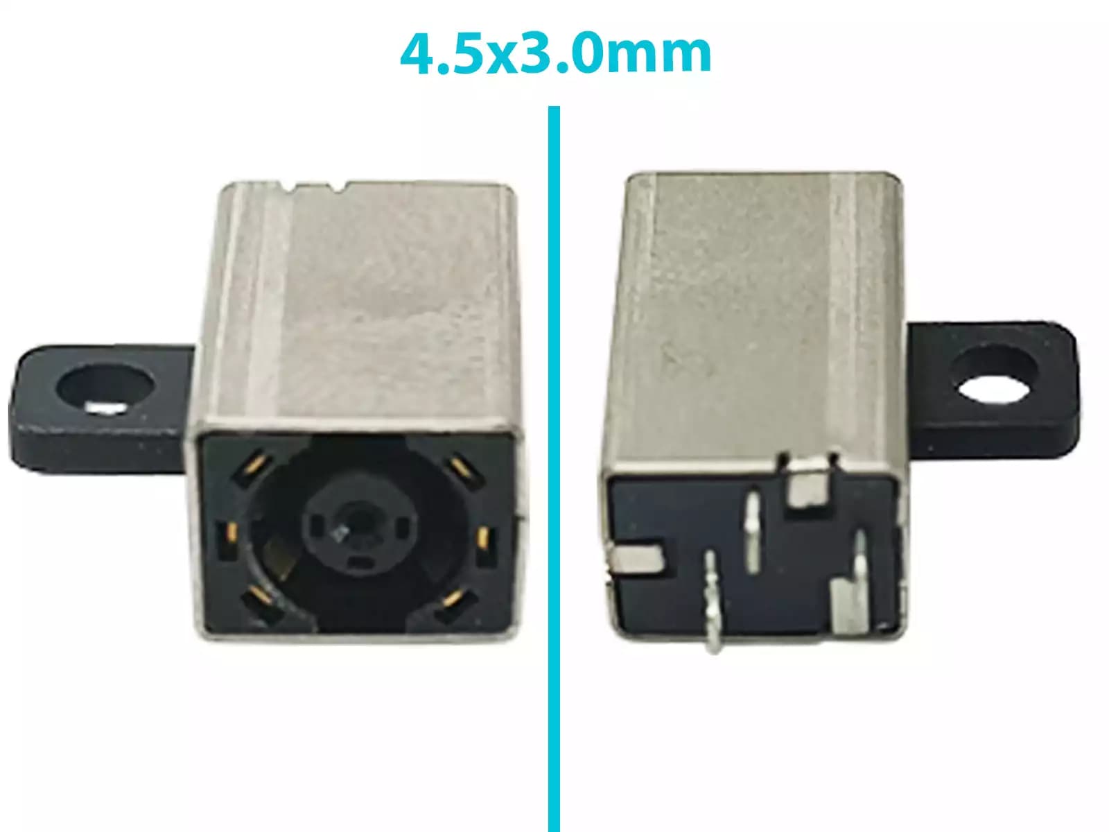 DC JACK DELL INSPIRON SERIES XPS 11 12 13 4.5x3.0mm SIN CABLE — imagen 1