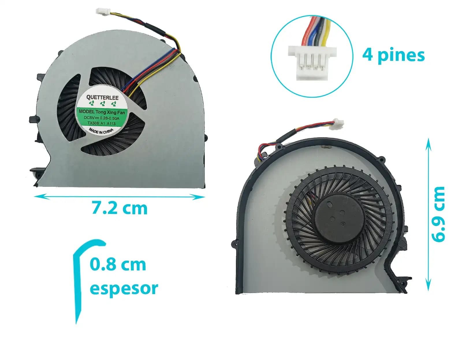 COOLER HP 440 445 440 G1 445 G1 (4 LINES) — imagen 1