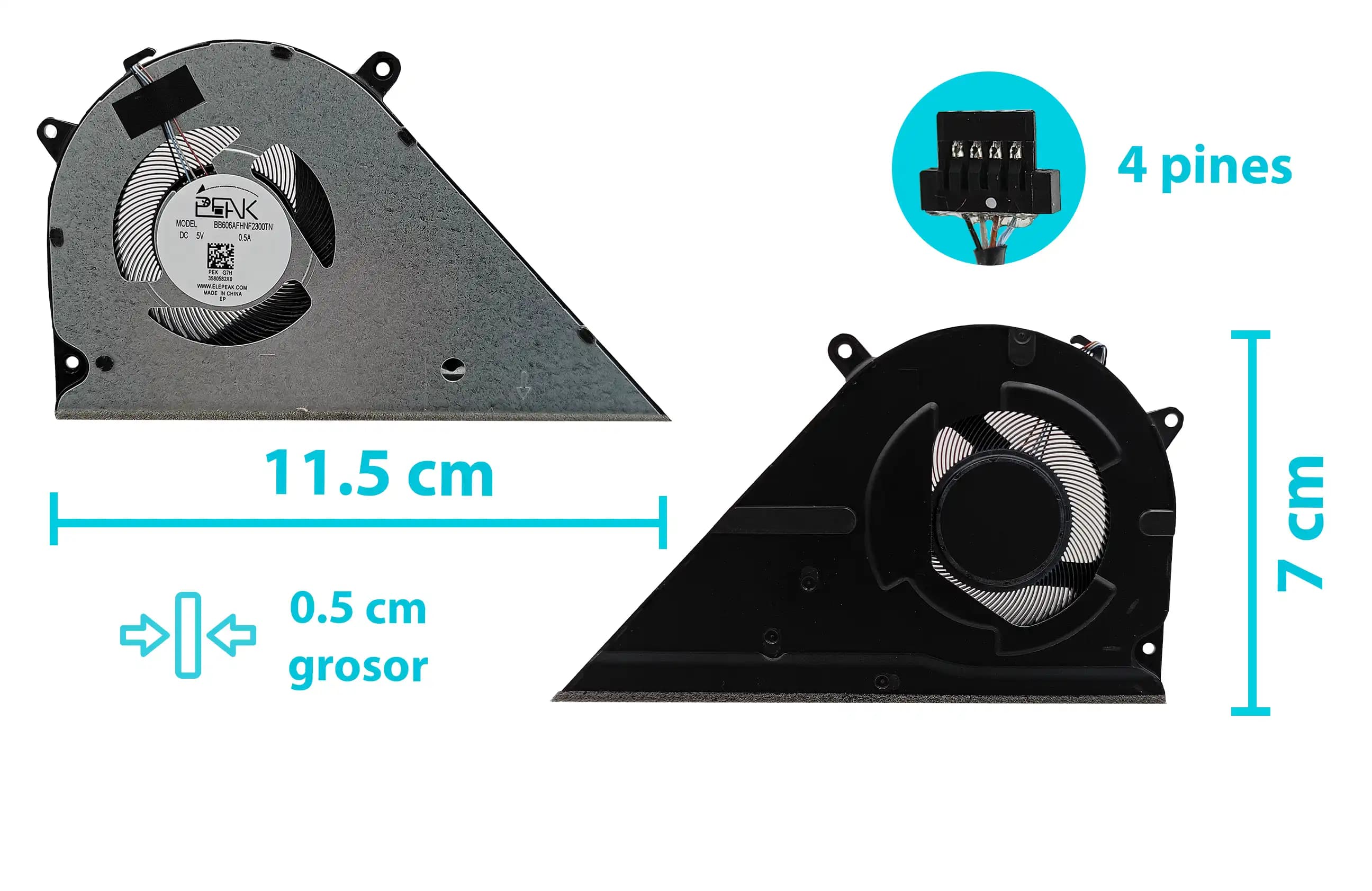 COOLER HP 15-EG 15T-EG 15Z-EH M14818-001 M08945-001 (4 LINES) — imagen 1