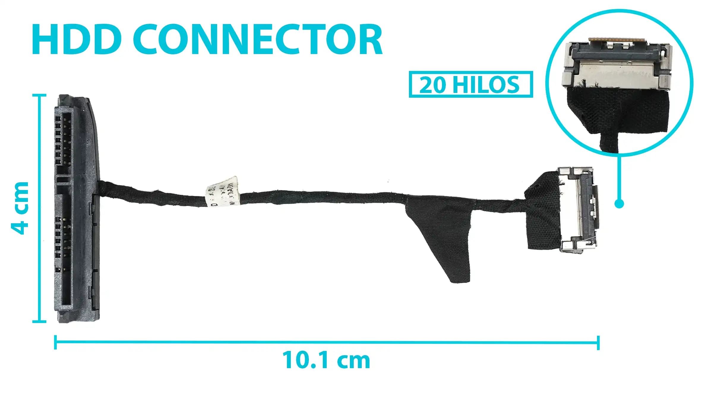 HARD DRIVE HDD CONNECTOR ACER ASPIRE V5-122P-0643 V5-122P-42154G50NSS 50.4LK05.011 — imagen 1