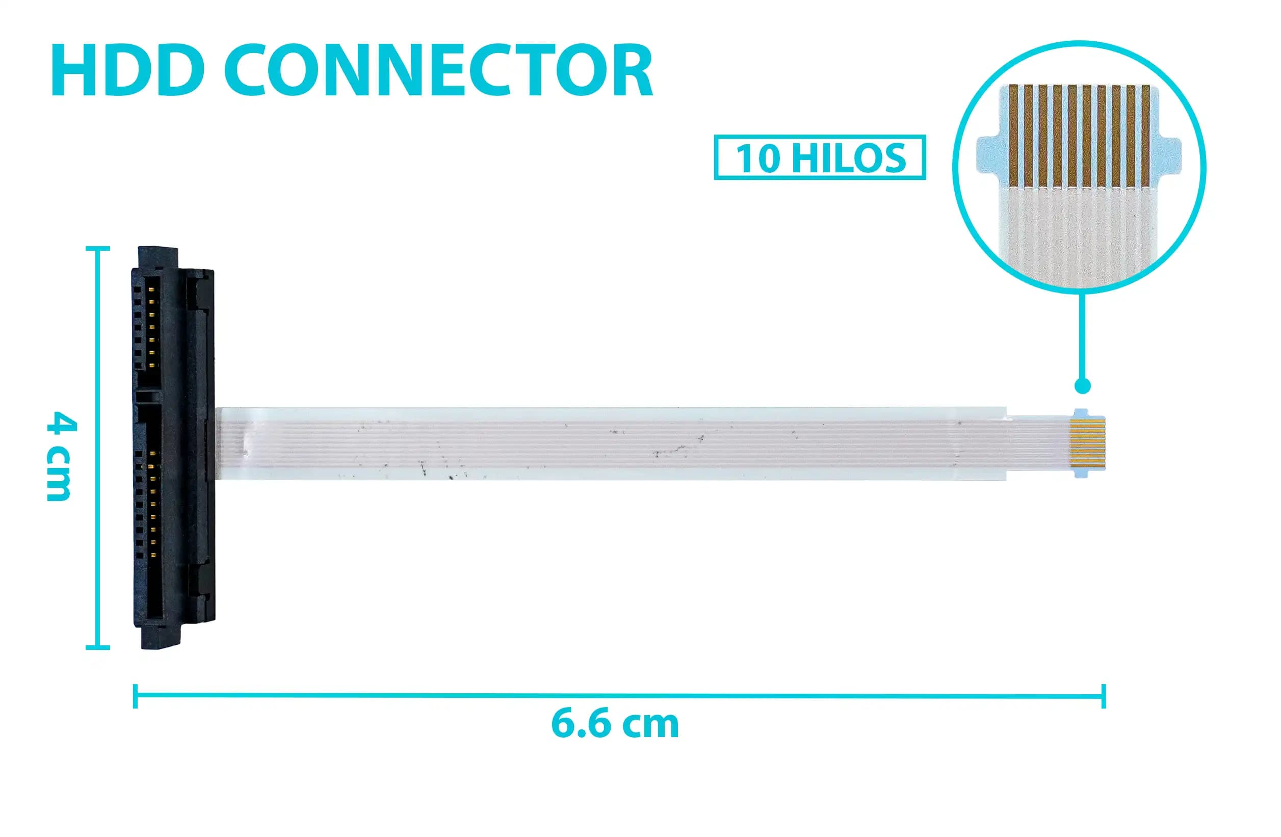 HARD DRIVE HDD CONNECTOR ASUS VIVOBOOK X513 X513E X513FA A513 F513 S513 K513 1423-00T10AS — imagen 1