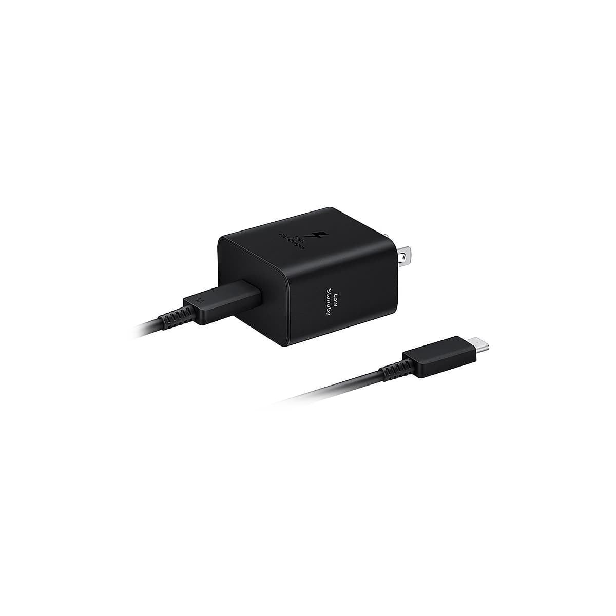 CARGADOR DE PARED SAMSUNG EP-T4511XBE 45W USB-C NEGRO-CABLE — imagen 6