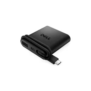Adaptador Dell multipuerto USB-C 4en1 DA225 USB-A,2xUSB-C,HDMI Negro 1Y — imagen 2