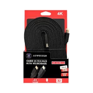 CABLE INT. HDMI 5.0MT 4K — imagen 1