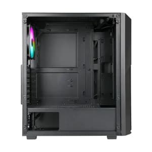 CASE AZZA FIGTHER AZ-290 Gaming Vidrio-Templado 7Slots 4 Ven. 2USB2.0 USB-3.0 RGB Mid Tower Black — imagen 5