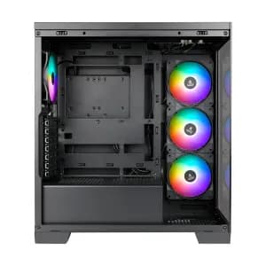 CASE AZZA COVE AZ-570B Gaming Vidrio-Templado 7Slots 4 Ven. 2USB3.0 USB-C RGB Mid Tower Black — imagen 5
