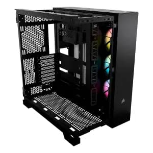CASE CORSAIR ATX iCUE LINK 6500X RGB 3VEN. SYSTEM-HUB DOS-CAMARAS Black — imagen 3