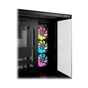 CASE CORSAIR ATX iCUE LINK 6500X RGB 3VEN. SYSTEM-HUB DOS-CAMARAS Black — imagen 4
