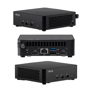 NUC Pro ASUS INTEL Core Ultra 5 125H DDR5-96GB M.2 WIFI BT HDMI USB3.2 LAN-2.5G Cable BLACK — imagen 4