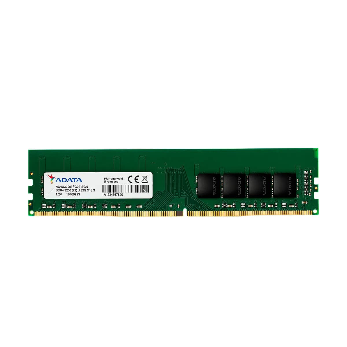 DIMM ADATA BULK 16GB U-DIMM DDR4 3200MHZ PCU-25600 NON-ECC CL22 — imagen 4