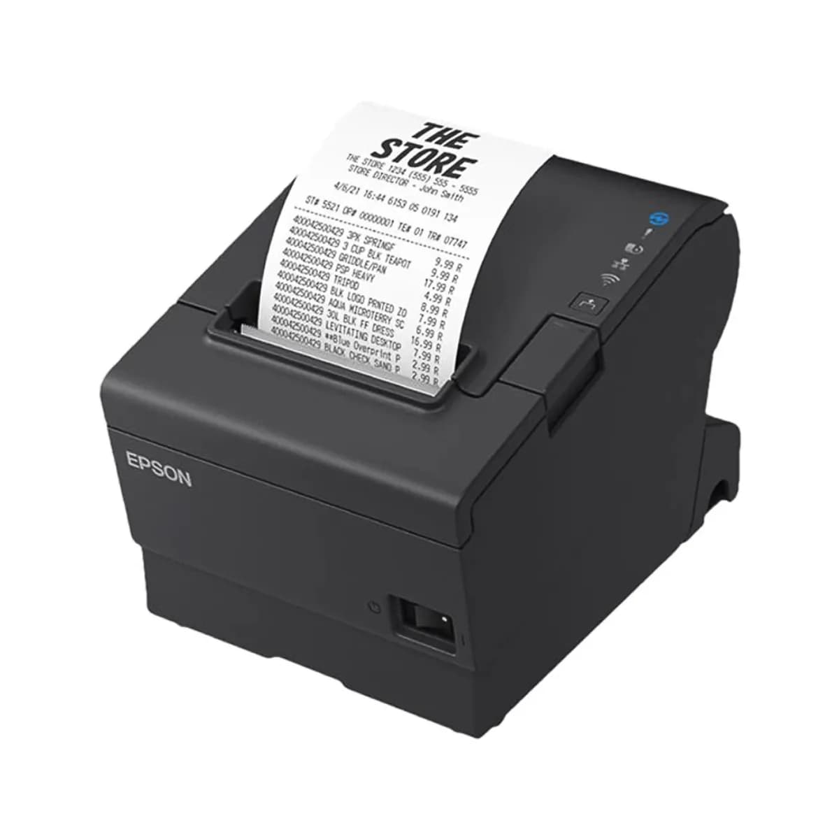IMPRESORA EPSON TERMICA TM-T88VII-052 ETHERNET + USB NEGRO (C31CJ57052) — imagen 5