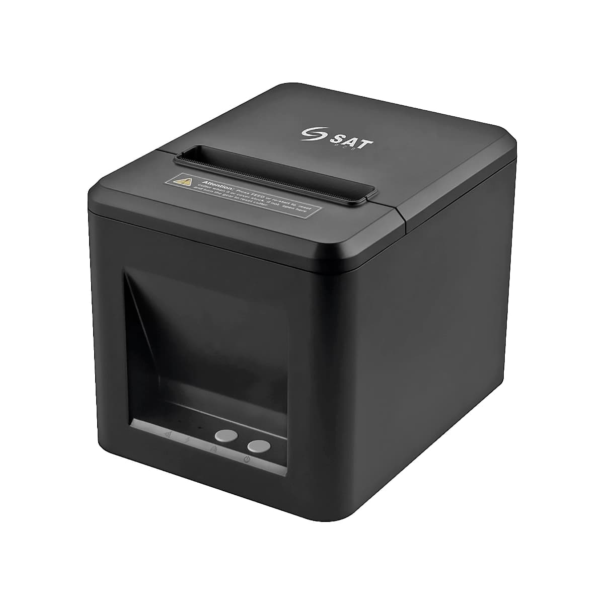 IMP. SAT DIRECT THERMAL Q22UE 256KB 64KB-RAM 80mm 230mm-s 203DPI 1D 2D USB ETHERNET BLACK — imagen 6