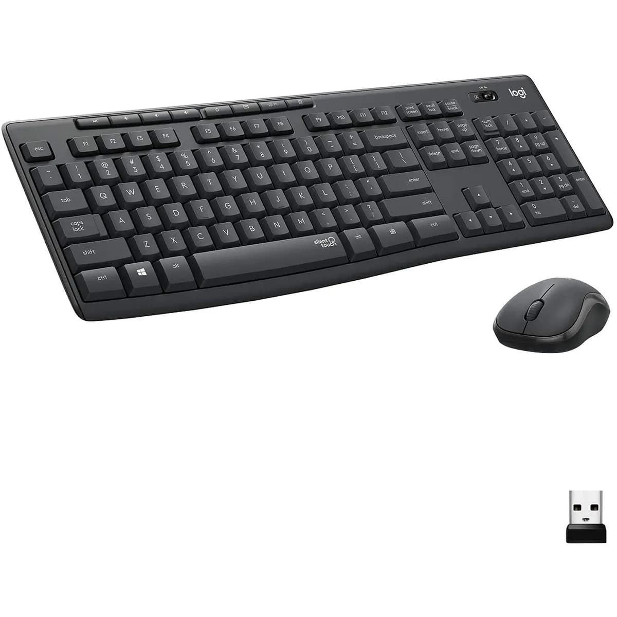 TECLADO-MOUSE LOGITECH MK295 WIRELESS USB NEGRO — imagen 4