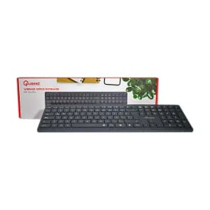 TECLADO QUASAD QK-SLIMPRO Wireless Recargable Slim Desing Black — imagen 2