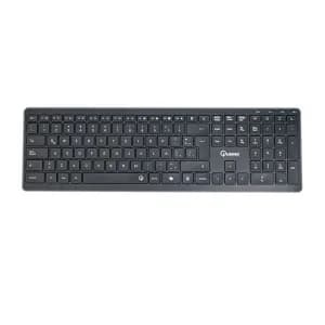 TECLADO QUASAD QK-SLIMPRO Wireless Recargable Slim Desing Black — imagen 3