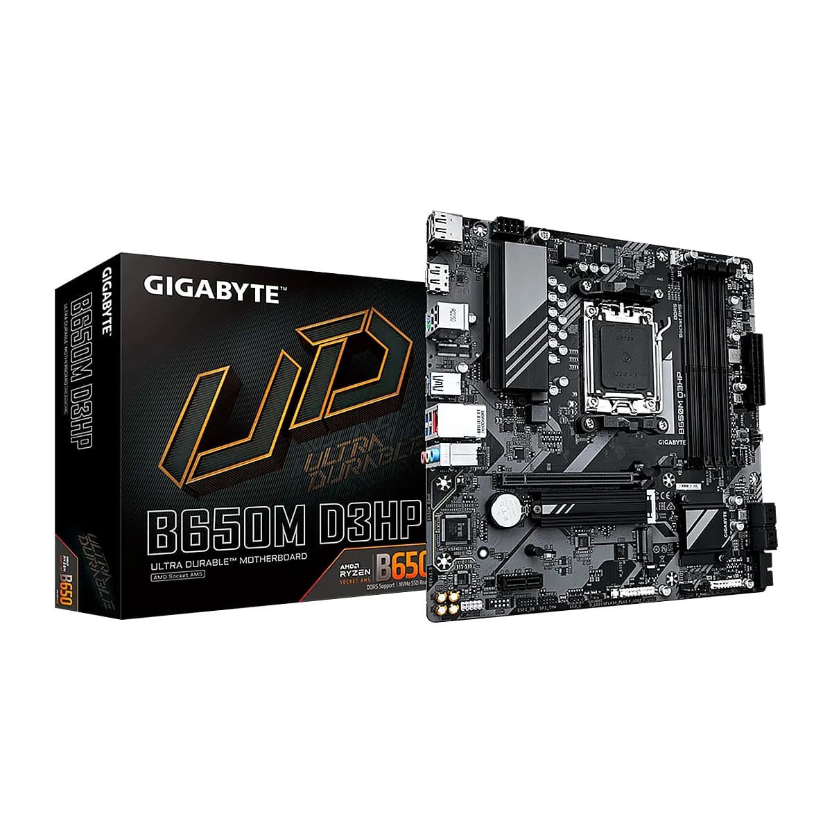 MBO GIGABYTE B650M D3HP AMD AM5 RYZEN 7000 4DDR5 HDMI 2DP PCIE4.0 2M.2 4USB-TYPE-C MATX — imagen 6