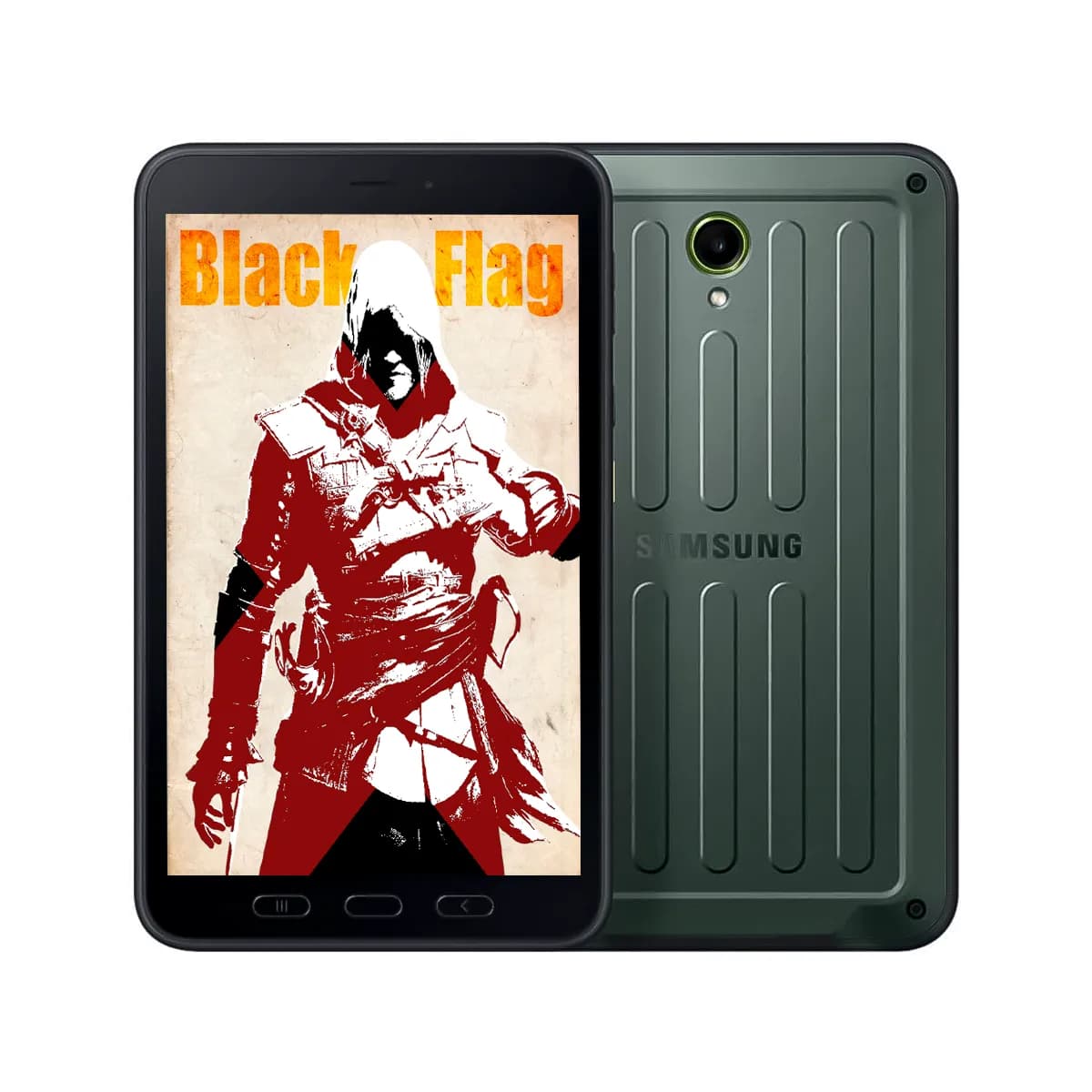 TABLET SAMSUNG GALAXY TAB 5 ACTIVE RUGED OC 6GB 128GB 8Inch 2CAM 5G ANDROID 14 Green — imagen 5