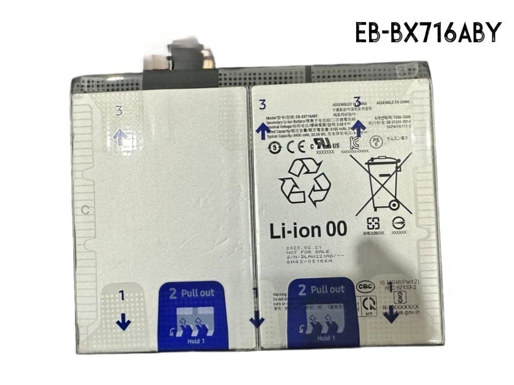 Batería Samsung EB‑BX716BY seminueva – Alta capacidad (8400 mAh) – para Galaxy Tab S9 X710/X716 — imagen 1