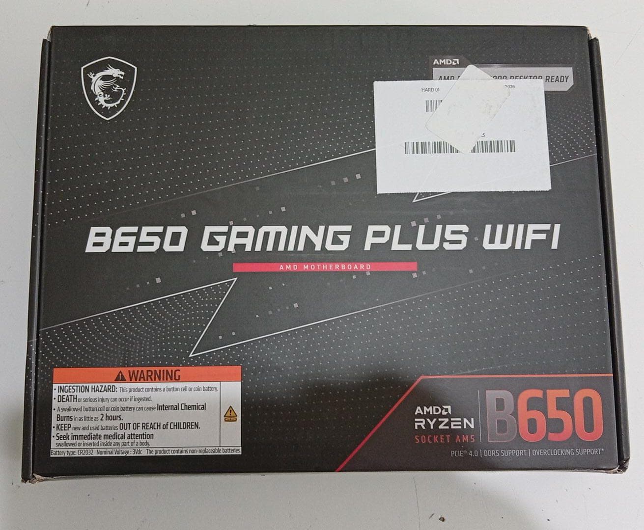 Placa Madre MSI B650 Gaming Plus WiFi AM5 DDR5 ATX WiFi 6E Nueva — imagen 1