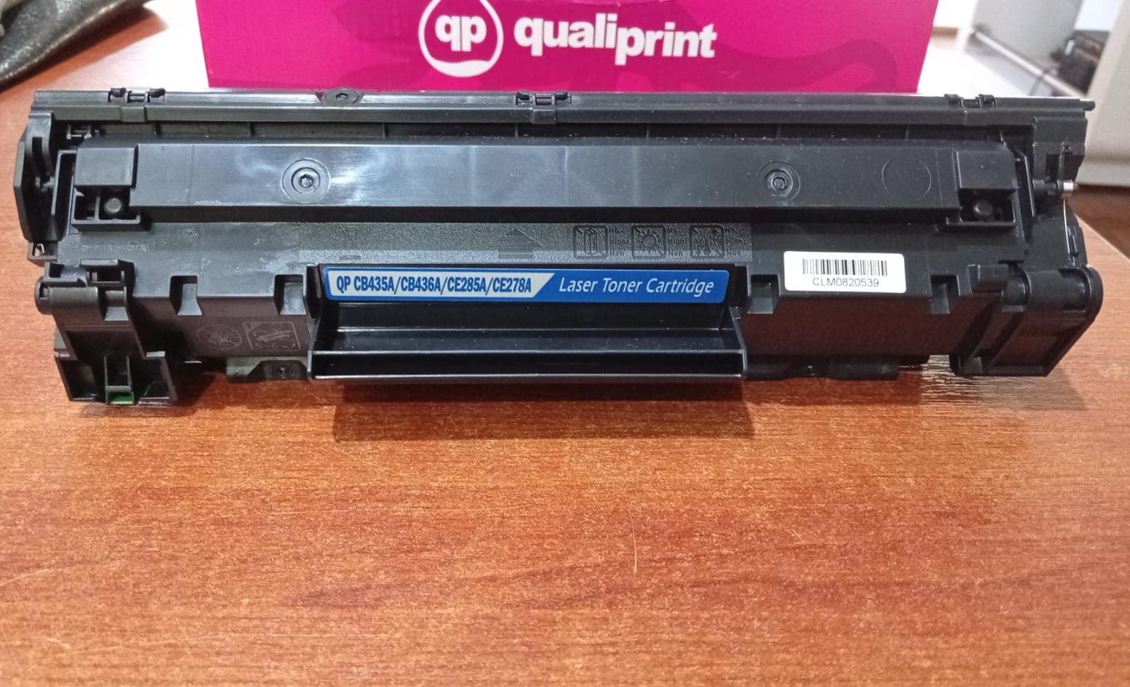 Tóner Compatible Qualiprint QP CB435A / CB436A / CE285A / CE278A Negro – Usado para HP LaserJet — imagen 2