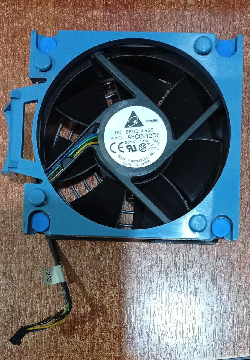 Ventilador Delta HP AFC0912DF 92x32mm 12V Servidor HP ProLiant ML110 G7 644757-001