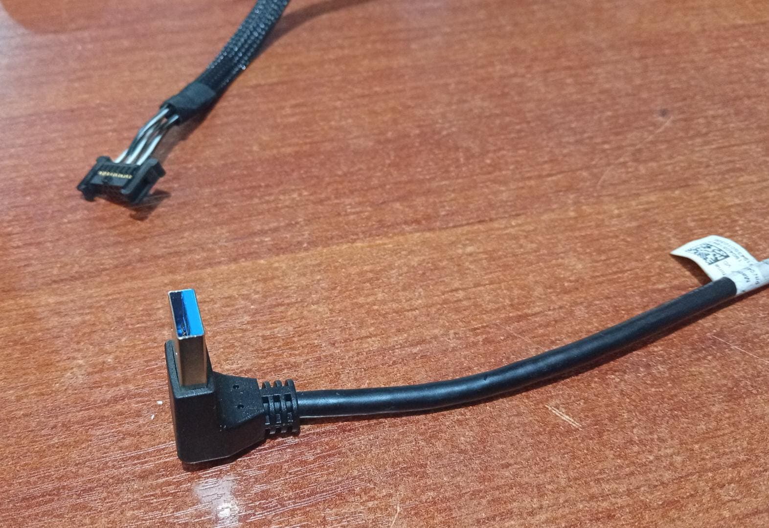 Módulo Frontal Lenovo ThinkCentre SFF USB 3.0 + VGA Original con Soporte Metálico / Usado — imagen 4