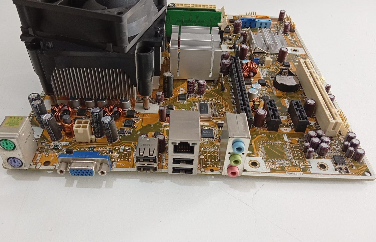 Placa madre HP IPIBL-LB + Intel Core 2 Duo E7500 2.93 GHz + 4GB RAM DDR2 + Cooler – Usada — imagen 2