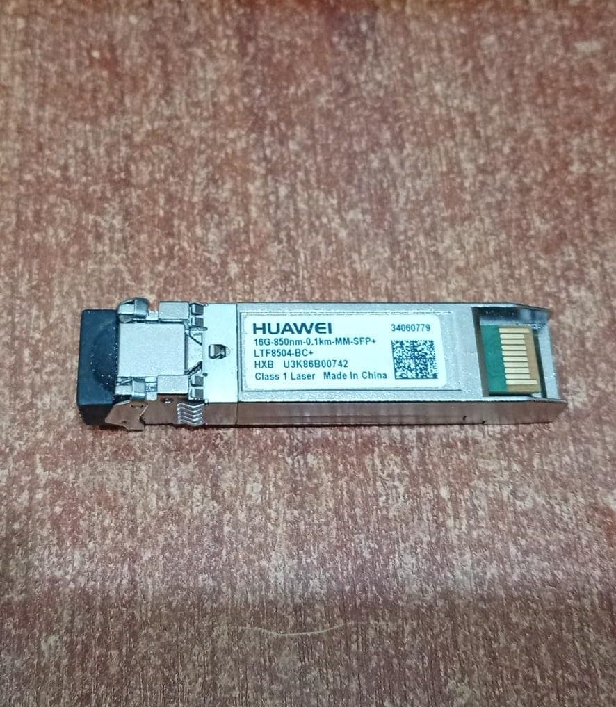 Transceptor Huawei 34060779 LTF8504-BC+ 16G FC 850nm 100m MMF SFP+ - Seminuevo