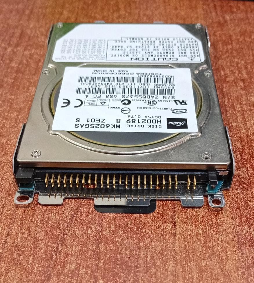 Disco Duro Toshiba MK6025GAS 60GB 2.5" IDE/PATA HDD 4200RPM / Usado — imagen 4