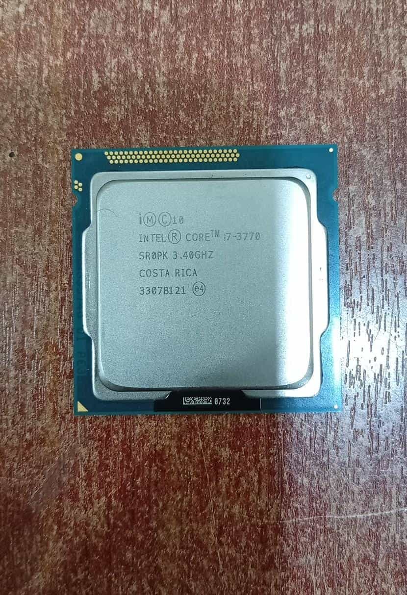 Procesador Intel Core i7-3770 SR0PK 3.40GHz Turbo 3.90GHz 4 Núcleos LGA1155 / Usado