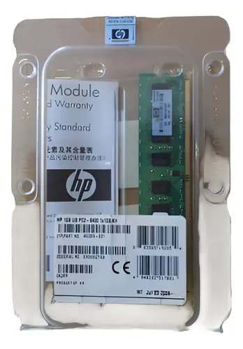 Memoria RAM Servidor HP 1GB DDR2-800 ECC Unbuffered (450259-B21 / 459932-001) - Original — imagen 2