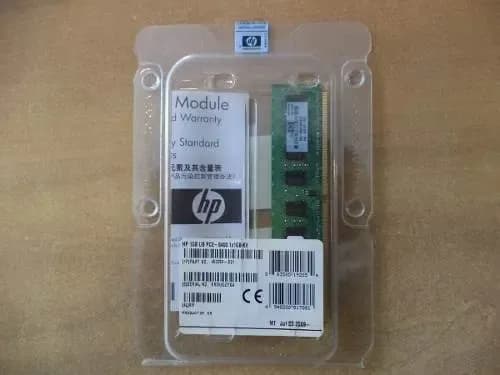 Memoria RAM Servidor HP 1GB DDR2-800 ECC Unbuffered (450259-B21 / 459932-001) - Original — imagen 1