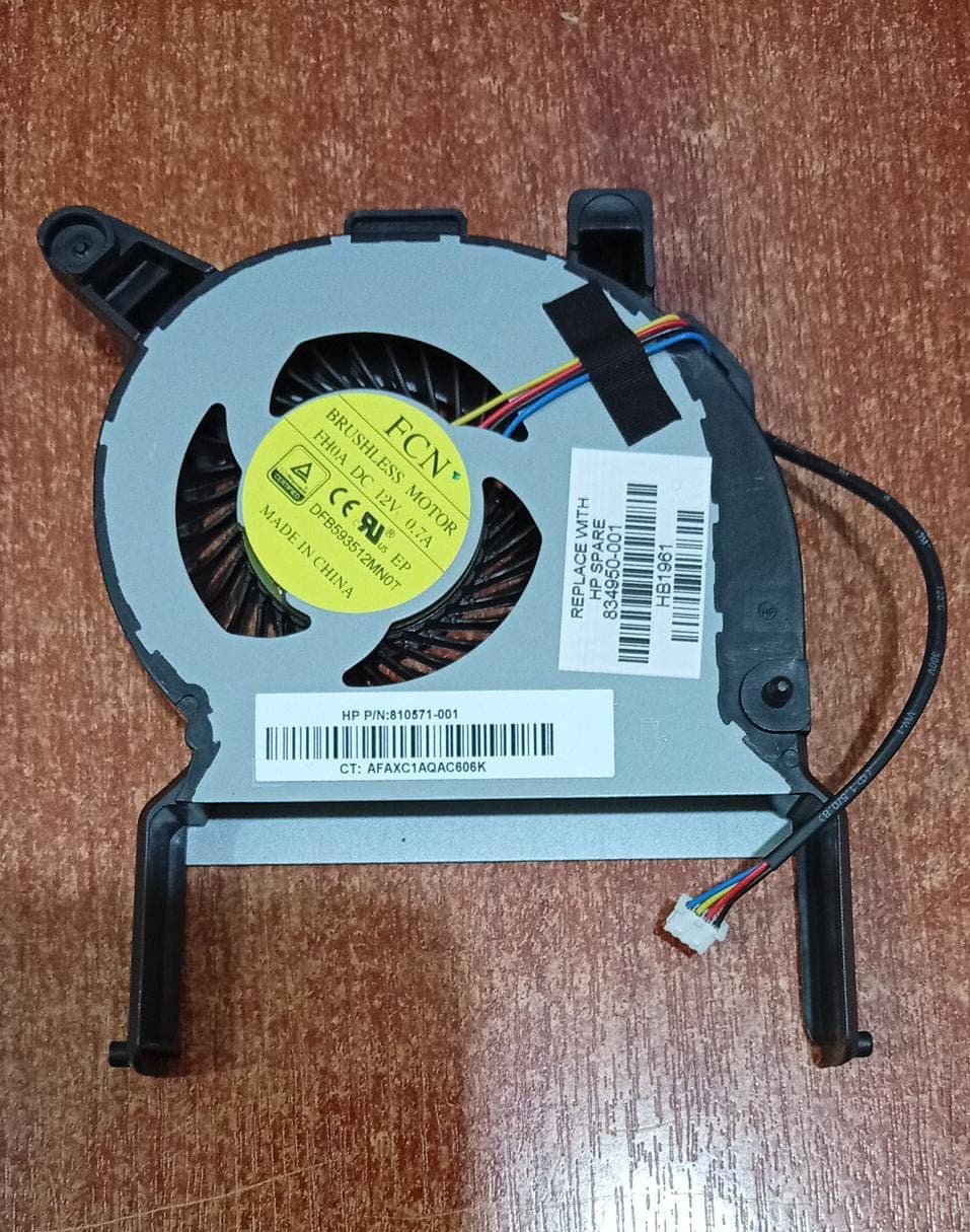 Ventilador CPU HP EliteDesk 800 G2 / ProDesk 400 - 600 G2 12V 0.7A / Seminuevo