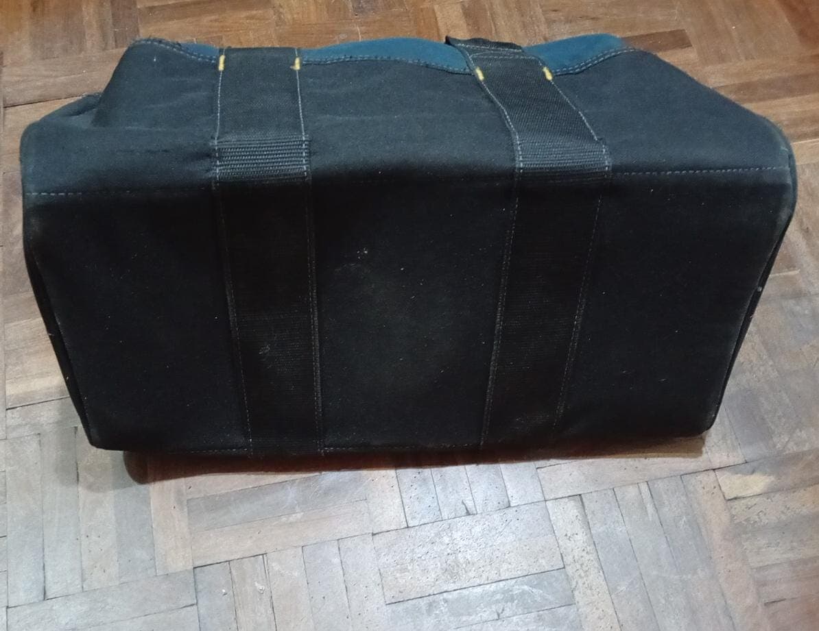 Maleta Porta Herramientas CLC Custom LeatherCraft Compacta Boca Ancha y Multibolsillos / Usado — imagen 3